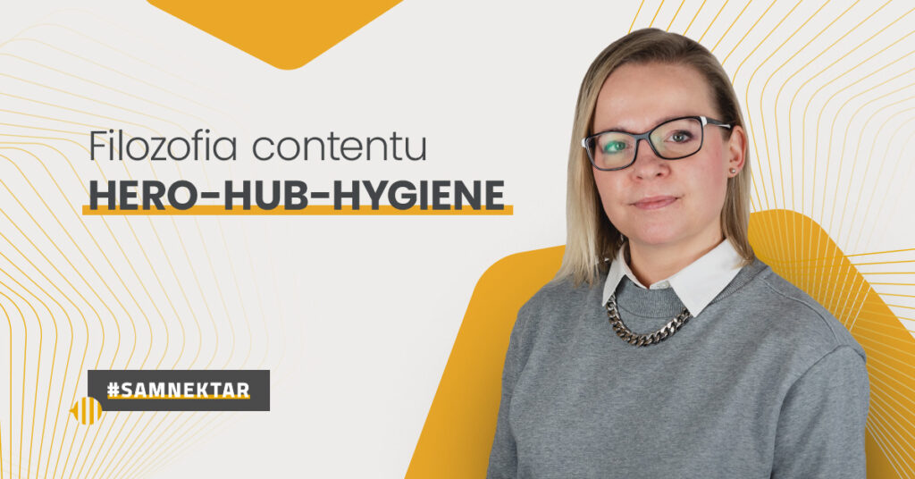 filozofia contentu: Hero-Hub-Hygiene